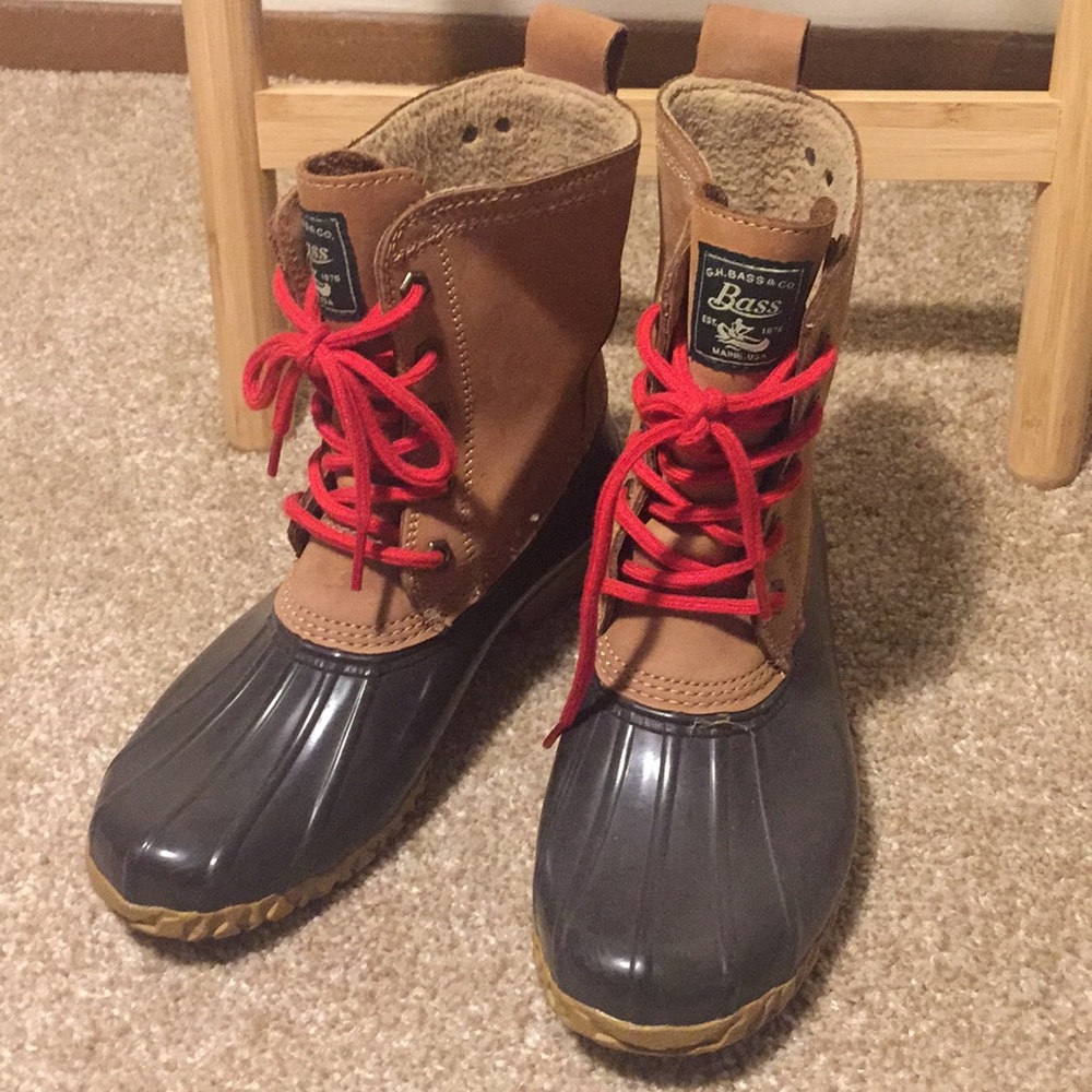 G.H. Bass & Co for Madewell Waterproof boots